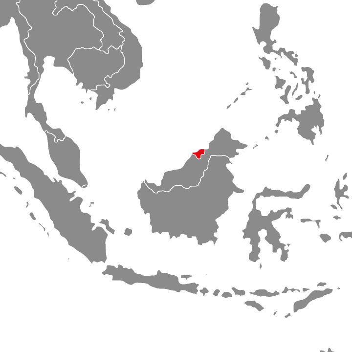 Brunei - mapa