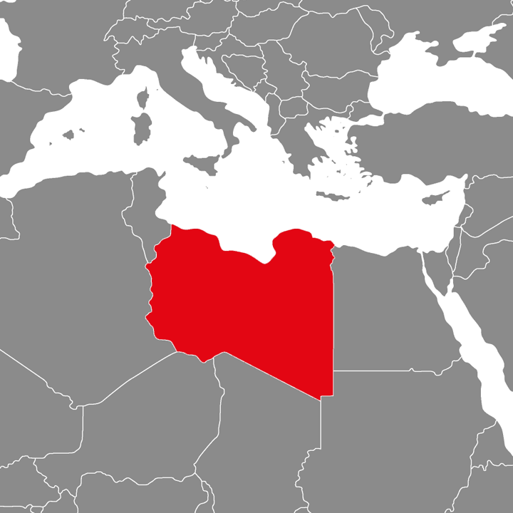 Libia - mapa