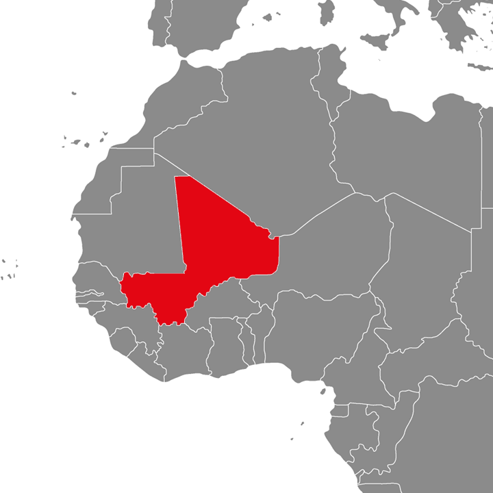 Mali - mapa