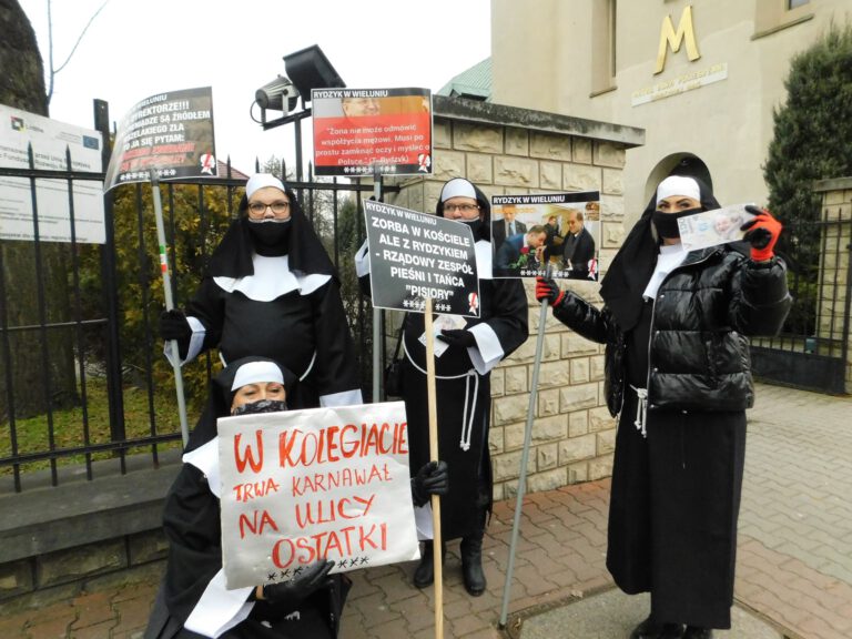 Sprawa demonstracji w Wieluniu przeciwko wyznawcom wiary katolickiej