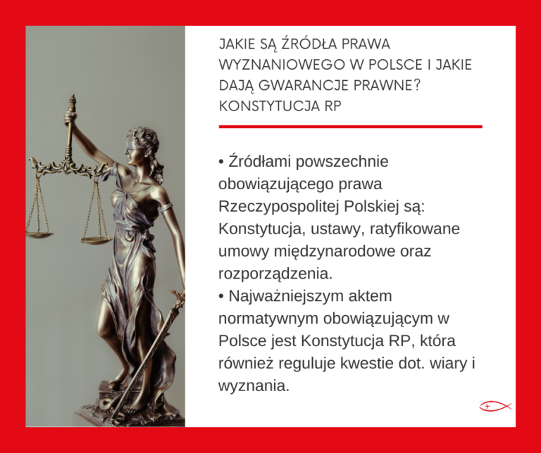 Jakie SĄ ŹrÓdŁa Prawa Wyznaniowego W Polsce I Jakie DajĄ Gwarancje Prawne Konstytucja Rp 3375